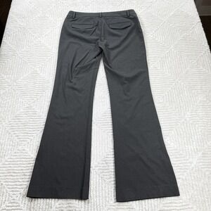 Gap Pants Women 8L Gray Modern Boot Stretch Dress Work Career Tall Flare Y2K